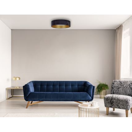 Brilagi - Iluminação de teto LED VELVET STAR LED/24W/230V d. 40 cm 3000K/4000K/6400K azul/dourado