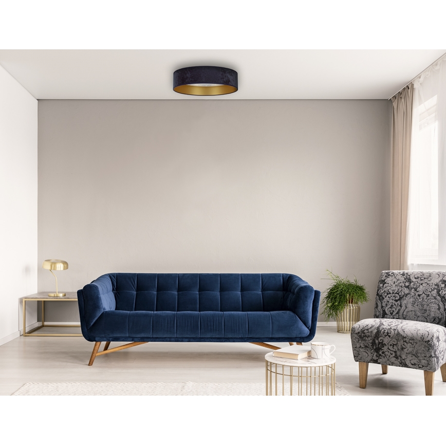 Brilagi - Iluminação de teto LED VELVET STAR LED/24W/230V d. 40 cm 3000K/4000K/6400K azul/dourado