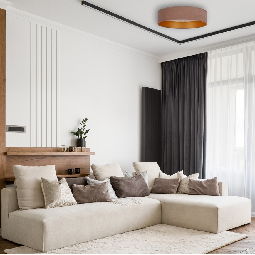 Brilagi - Iluminação de teto LED VELVET STAR LED/24W/230V d. 40 cm 3000K/4000K/6400K bege/dourado