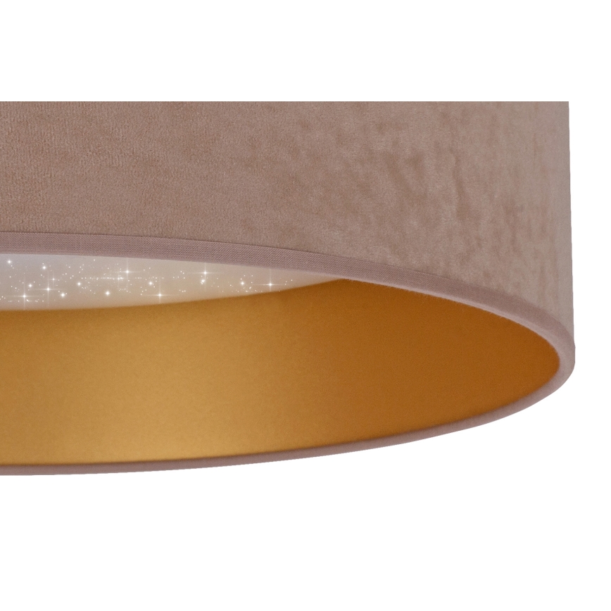 Brilagi - Iluminação de teto LED VELVET STAR LED/24W/230V d. 40 cm 3000K/4000K/6400K bege/dourado