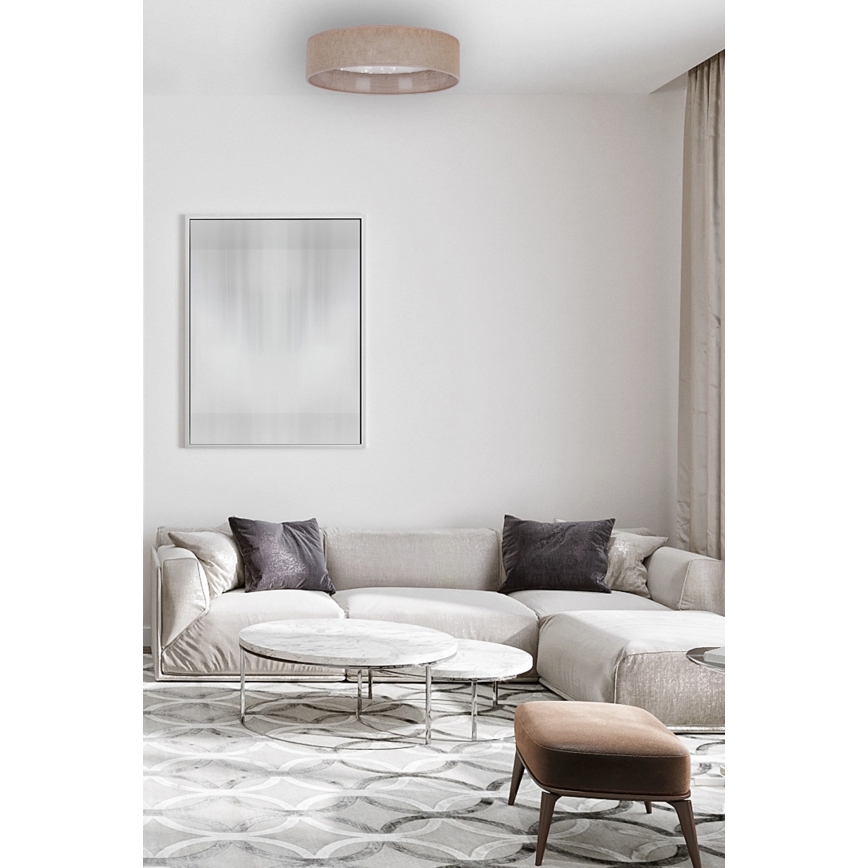 Brilagi - Iluminação de teto LED VELVET STAR LED/24W/230V d. 40 cm 3000K/4000K/6400K castanho