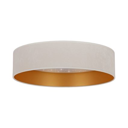 Brilagi - Iluminação de teto LED VELVET STAR LED/24W/230V d. 40 cm 3000K/4000K/6400K creme/dourado
