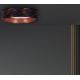 Brilagi - Iluminação de teto LED VELVET STAR LED/24W/230V d. 40 cm 3000K/4000K/6400K preto/cobre