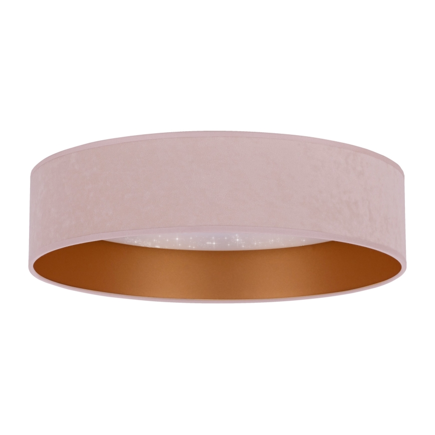 Brilagi - Iluminação de teto LED VELVET STAR LED/24W/230V d. 40 cm 3000K/4000K/6400K rosa/dourado