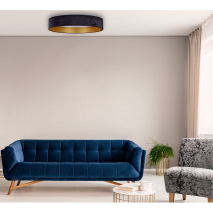 Brilagi - Iluminação de teto LED VELVET STAR LED/36W/230V d. 55 cm 3000K/4000K/6400K azul/dourado