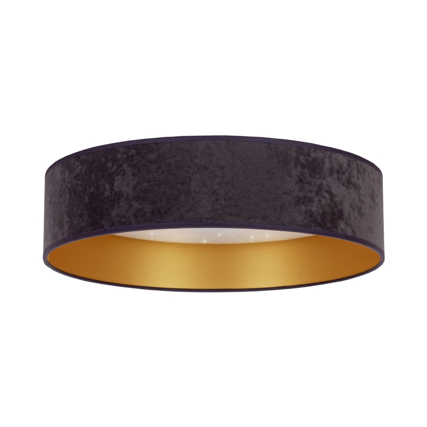 Brilagi - Iluminação de teto LED VELVET STAR LED/36W/230V d. 55 cm 3000K/4000K/6400K cinzento/dourado
