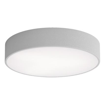 Brilagi - Iluminação de teto para casa de banho CLARE 3xE27/24W/230V diâmetro 40 cm IP54 cinzento