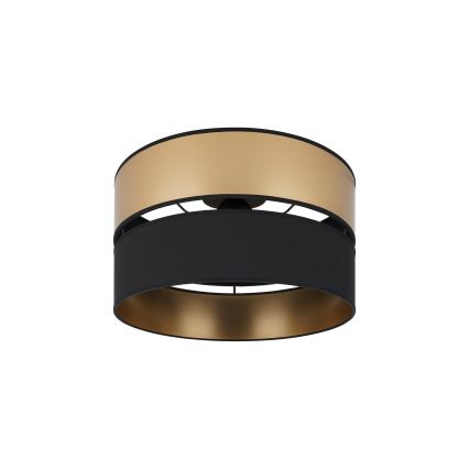 Brilagi - Iluminação de teto ROYAL 1xE27/15W/230V diâmetro 40 cm preto/dourado