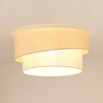 Brilagi - Iluminação de teto SHINE 1xE27/15W/230V diâmetro 50 cm creme
