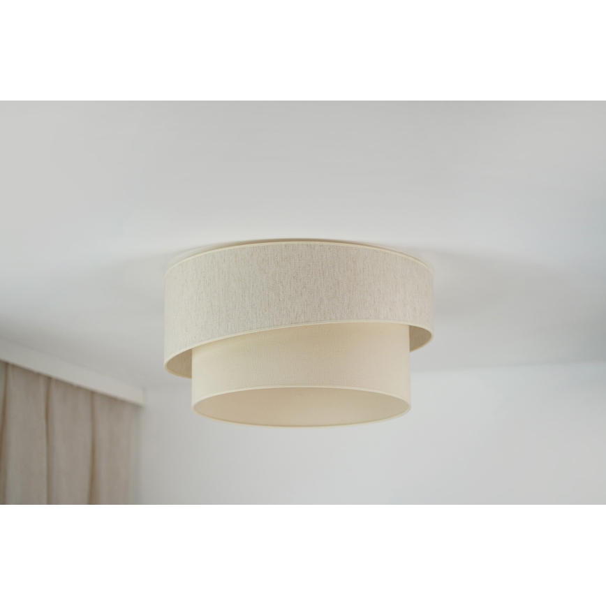Brilagi - Iluminação de teto SHINE 1xE27/15W/230V diâmetro 50 cm creme