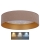 Brilagi - Iluminação de teto VELVET STAR LED/36W/230V d. 55 cm 3000K/4000K/6400K bege/dourado