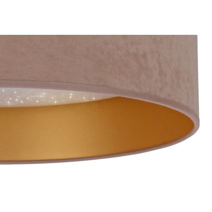 Brilagi - Iluminação de teto VELVET STAR LED/36W/230V d. 55 cm 3000K/4000K/6400K bege/dourado