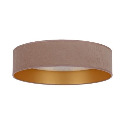 Brilagi - Iluminação de teto VELVET STAR LED/36W/230V d. 55 cm 3000K/4000K/6400K bege/dourado