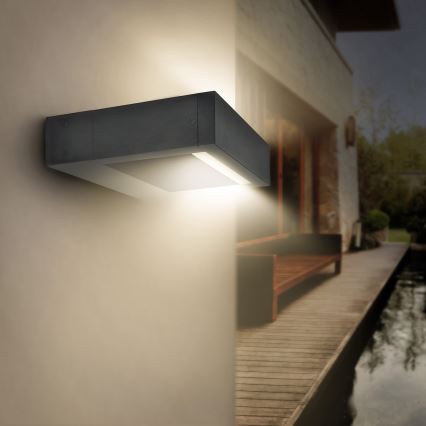 Brilagi - Iluminação de parede exterior LED RAGUSA LED/7W/230V 3000/4000/6000K antracite IP54