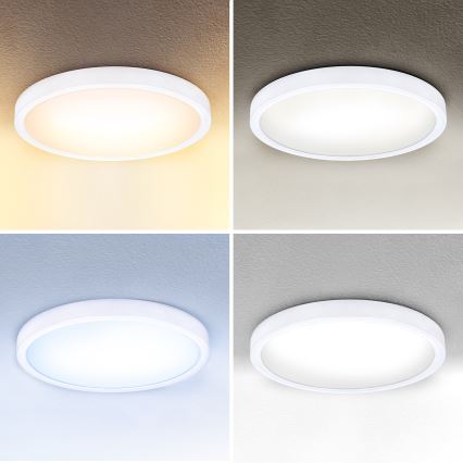 Brilagi - Iluminação de teto LED com regulação ESTELA LED/36W/230V 3000-6500K ø 30 cm branco + comando