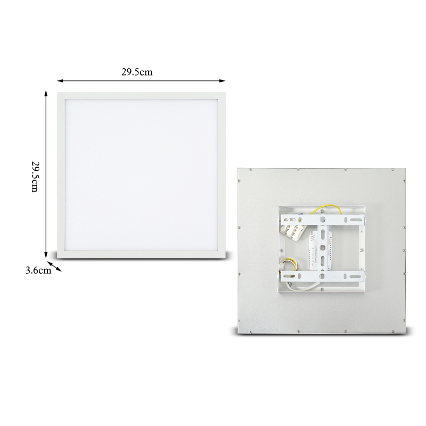 Brilagi - Iluminação de teto LED com regulação SLIMFRAME LED/25W/230V 30x30 cm 3000-6000K branco + comando