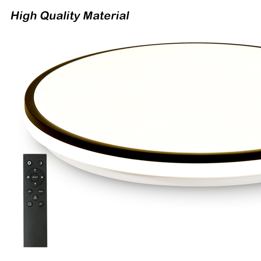 Brilagi - Iluminação de teto LED com regulação SMART LED/36W/230V 3000-6000K diâmetro 45 cm Wi-Fi Tuya + comando