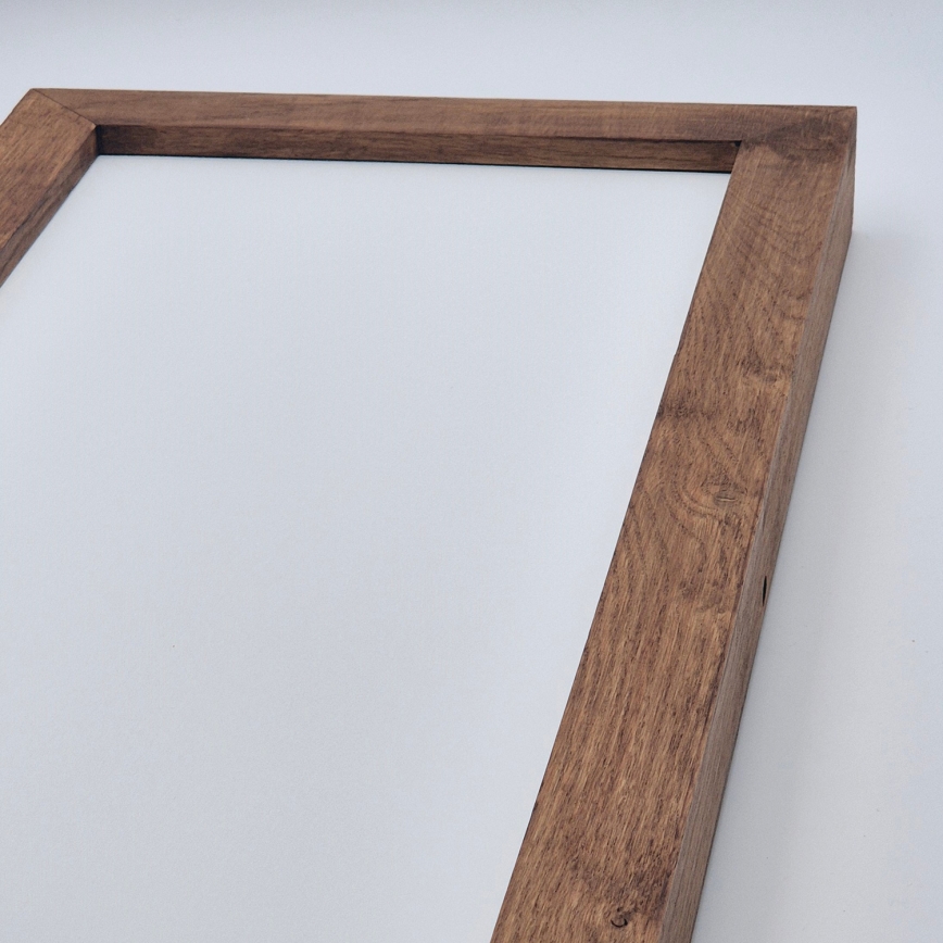 Brilagi - Iluminação de teto para casa de banho LED com regulação WOODY FRAME LED/50W/230V carvalho cereja 120x30 cm 3000-6000K IP44 + comando