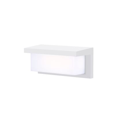 Brilagi - Iluminação LED de parede exterior com sensor BRICKY LED/12W/230V branco IP54