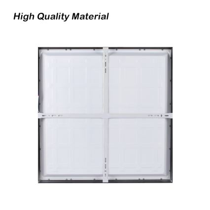 Brilagi - Iluminação de teto para casa de banho LED FRAME LED/50W/230V 60x60 cm 3000/4000/6000K IP44 preto