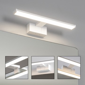 Brilagi - Iluminação LED para espelho de casa de banho 3 em 1 VESTRA LED/8W/230V 40 cm IP44 branca