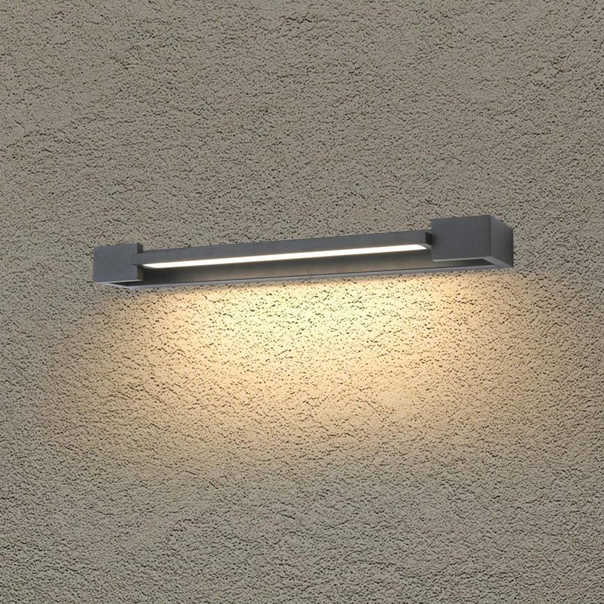 Brilagi - Iluminação LED para espelho de casa de banho AQUA LINE LED/12W/230V 45 cm IP44 antracite CRI 90