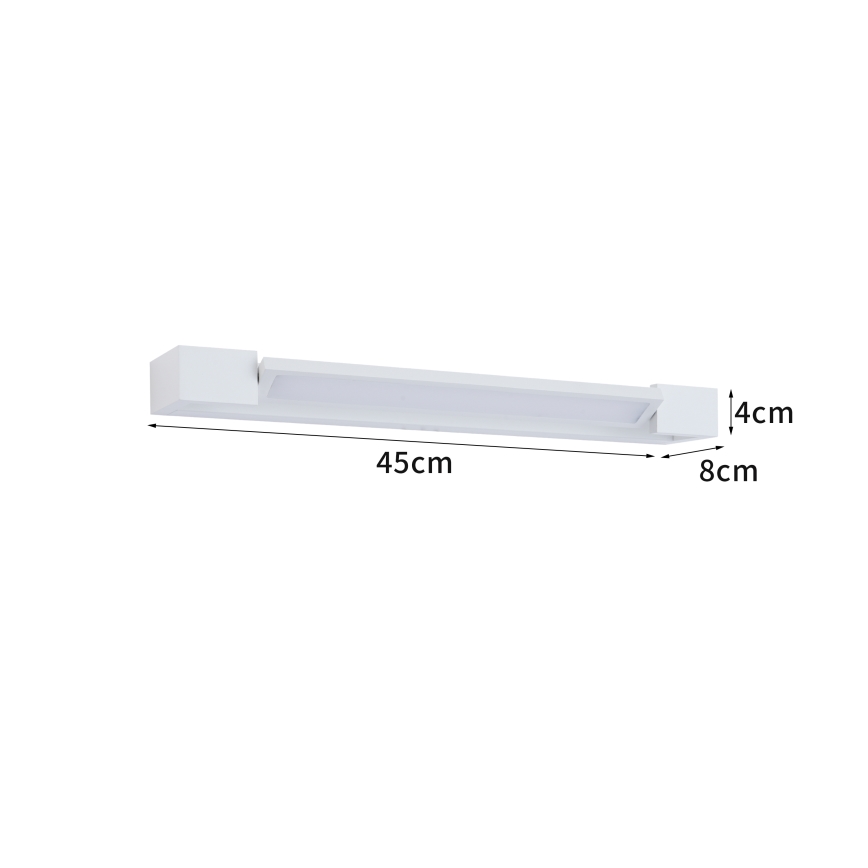 Brilagi - Iluminação LED para espelho de casa de banho AQUA LINE LED/12W/230V 45 cm IP44 branca CRI 90