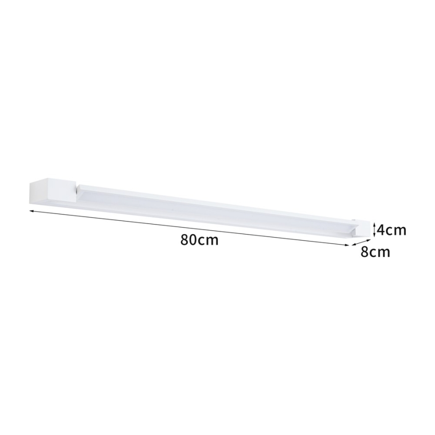 BRILAGI - Iluminação LED para espelho de casa de banho AQUA LINE LED/20W/230V 80 cm IP44 branca IRC 90