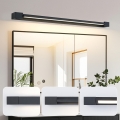 Brilagi - Iluminação LED para espelho de casa de banho AQUA LINE LED/20W/230V 80 cm IP44 preto CRI 90