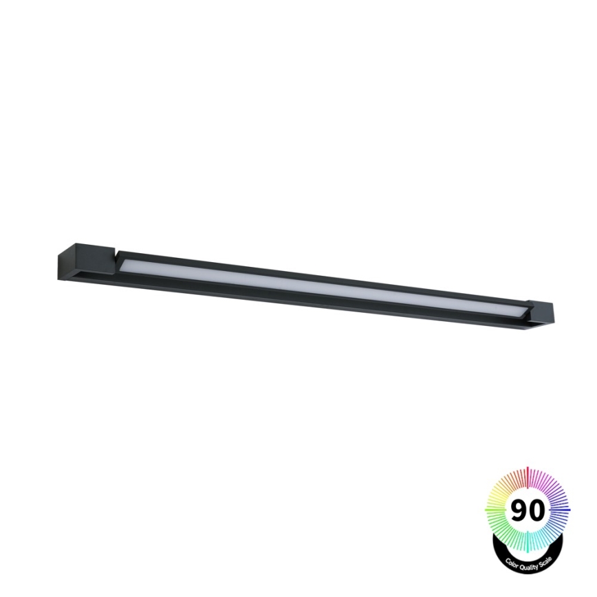 BRILAGI - Iluminação LED para espelho de casa de banho AQUA LINE LED/28W/230V 100 cm IP44 preta IRC 90