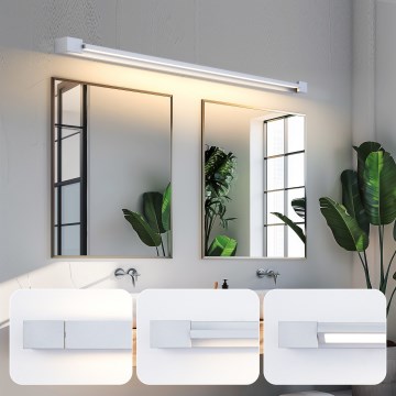 Brilagi - Iluminação LED para espelho de casa de banho AQUA LINE LED/36W/230V 120 cm IP44 cromo mate CRI 90