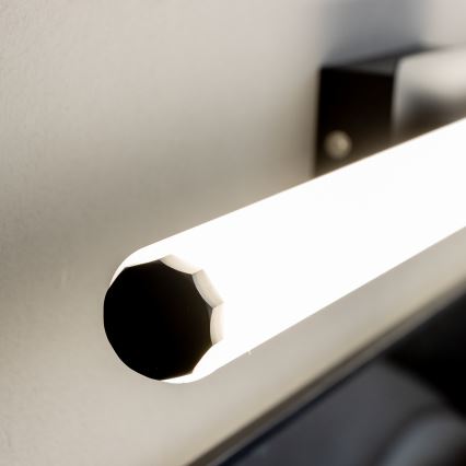 Brilagi - Iluminação LED para espelho de casa de banho DIANA LED/10W/230V 60 cm IP44 preta