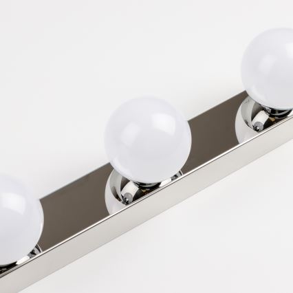Brilagi - Iluminação LED para espelho de casa de banho HOLLYWOOD 3xLED/3W/230V 39 cm IP44 cromado brilhante