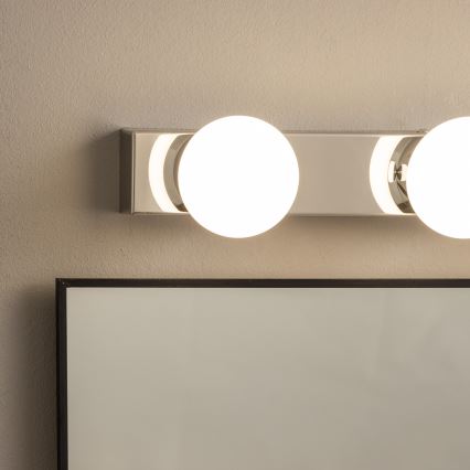 Brilagi - Iluminação LED para espelho de casa de banho HOLLYWOOD 4xLED/3W/230V 53 cm IP44 cromado brilhante