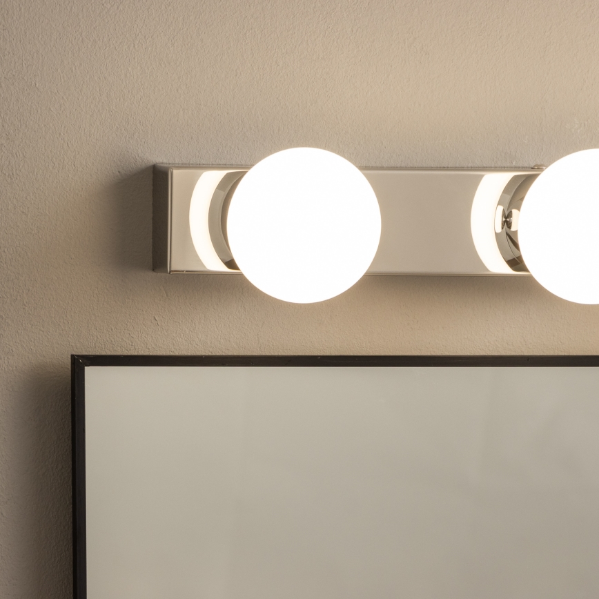 Brilagi - Iluminação LED para espelho de casa de banho HOLLYWOOD 4xLED/3W/230V 53 cm IP44 cromado brilhante