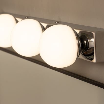 Brilagi - Iluminação LED para espelho de casa de banho HOLLYWOOD 4xLED/3W/230V 53 cm IP44 cromado brilhante