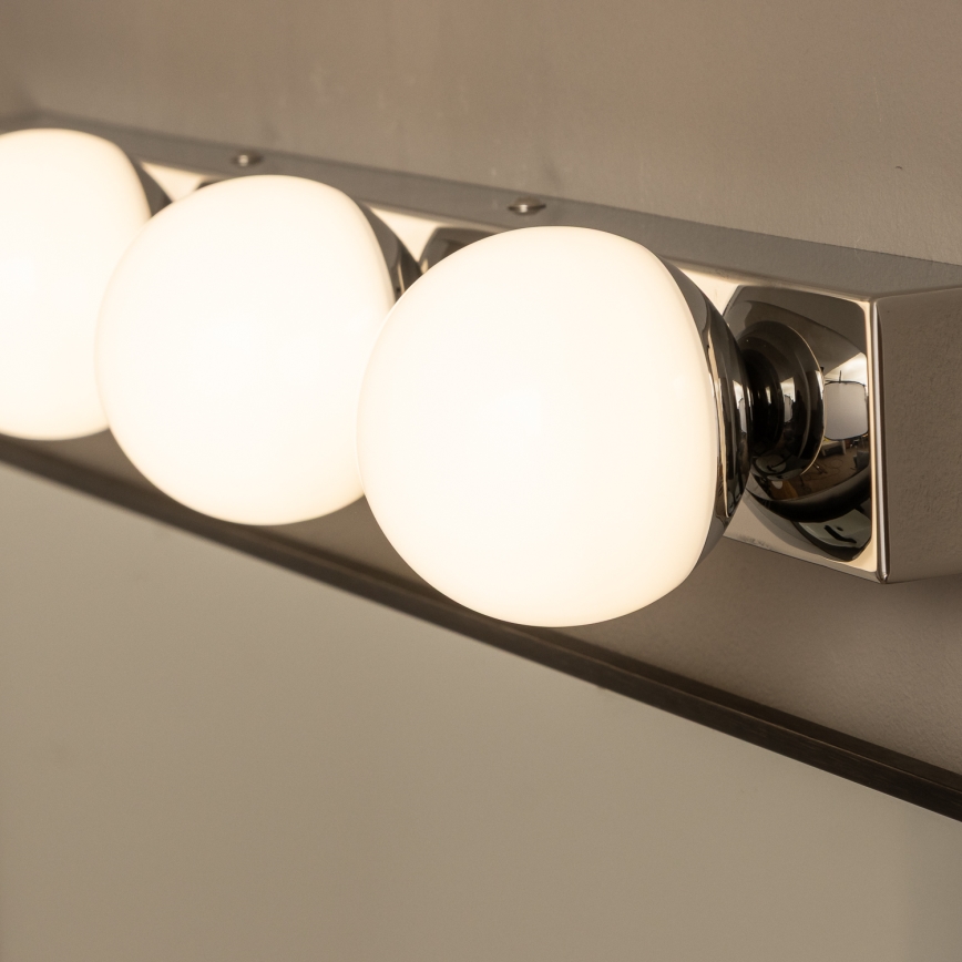 Brilagi - Iluminação LED para espelho de casa de banho HOLLYWOOD 4xLED/3W/230V 53 cm IP44 cromado brilhante
