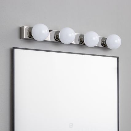 Brilagi - Iluminação LED para espelho de casa de banho HOLLYWOOD 4xLED/3W/230V 53 cm IP44 cromado brilhante