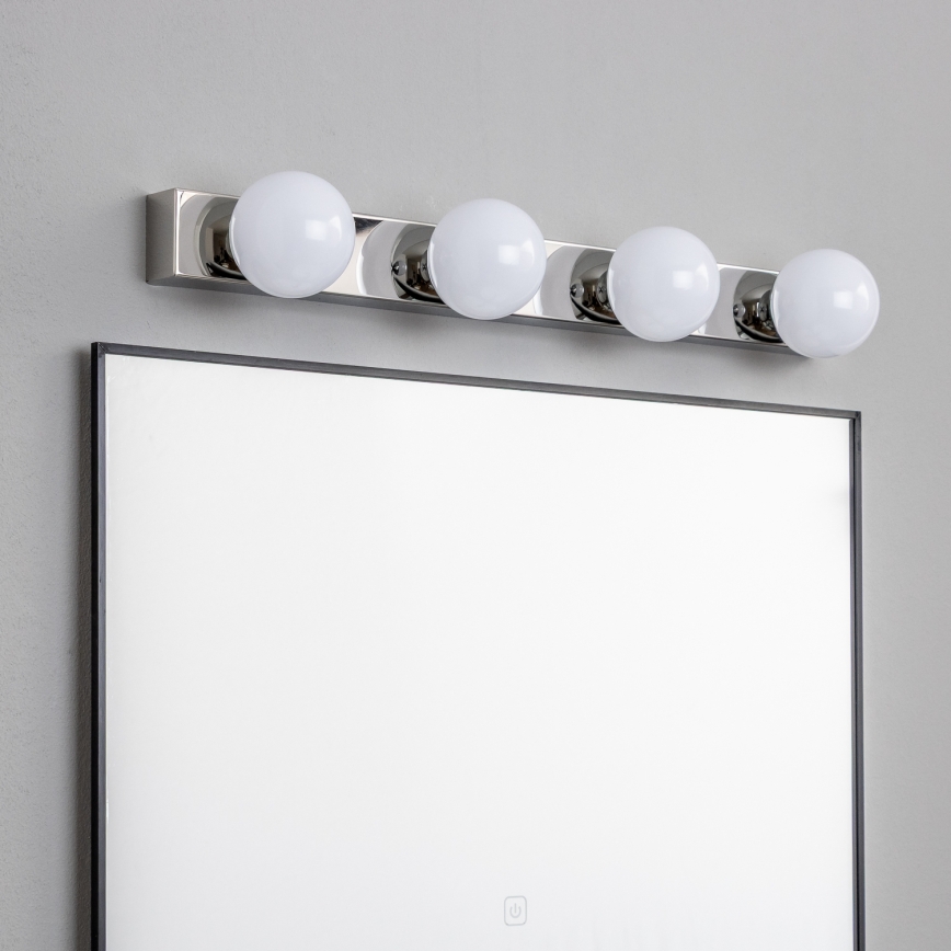 Brilagi - Iluminação LED para espelho de casa de banho HOLLYWOOD 4xLED/3W/230V 53 cm IP44 cromado brilhante