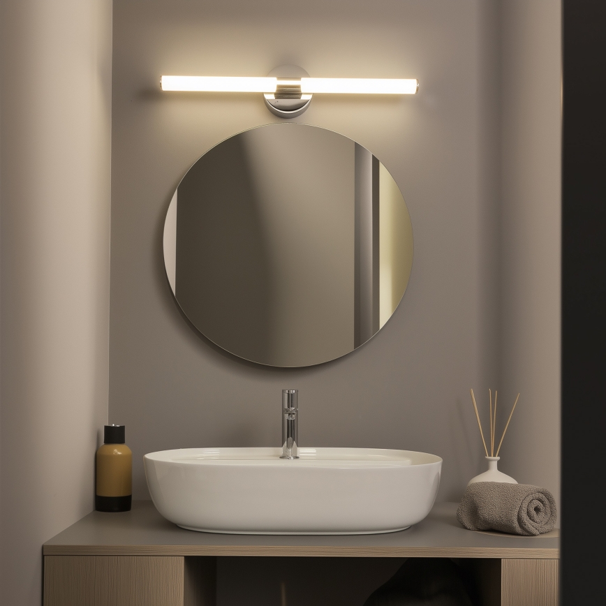 Brilagi - Iluminação LED para espelho de casa de banho LARA LED/10W/230V 60 cm IP44 cromado brilhante