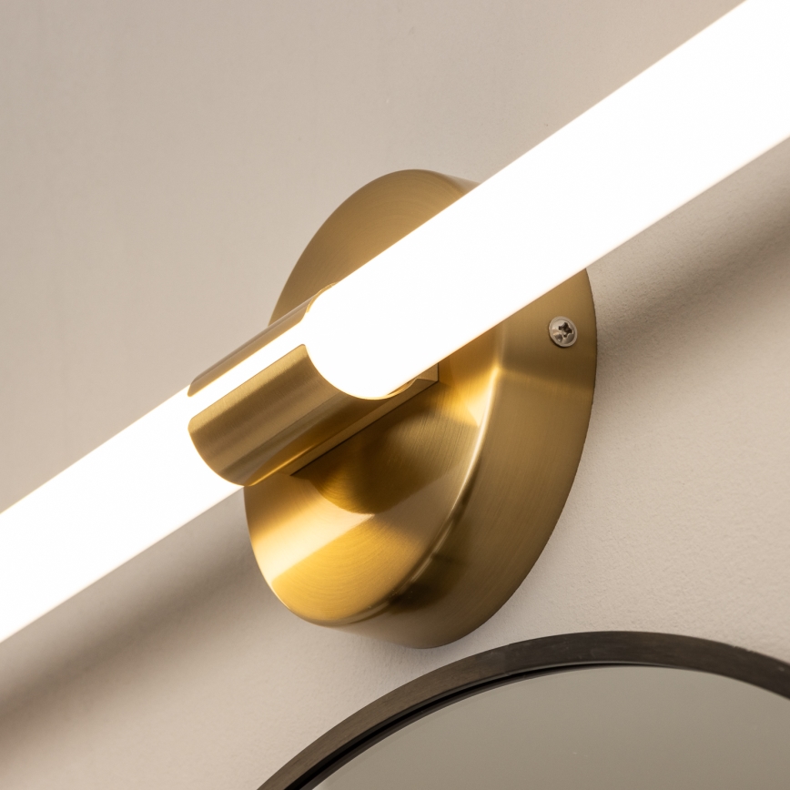 Brilagi - Iluminação LED para espelho de casa de banho LARA LED/10W/230V 60 cm IP44 dourada