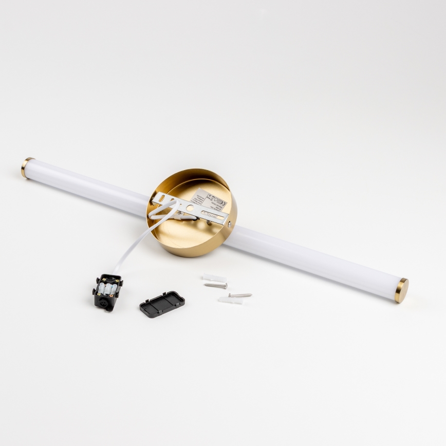 Brilagi - Iluminação LED para espelho de casa de banho LARA LED/10W/230V 60 cm IP44 dourada