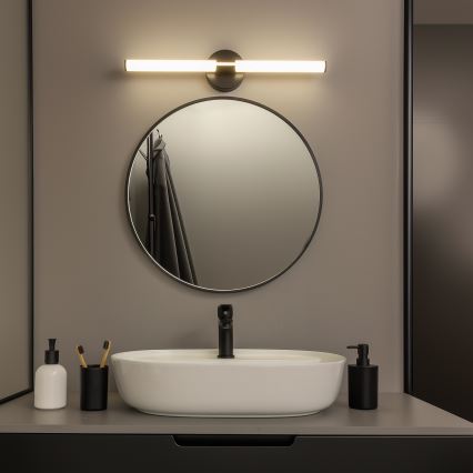 Brilagi - Iluminação LED para espelho de casa de banho LARA LED/10W/230V 60 cm IP44 preto