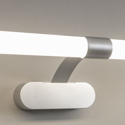 Brilagi - Iluminação LED 2 em 1 para espelho de casa de banho TUBEO LED/8W/230V 60 cm IP44 prateada