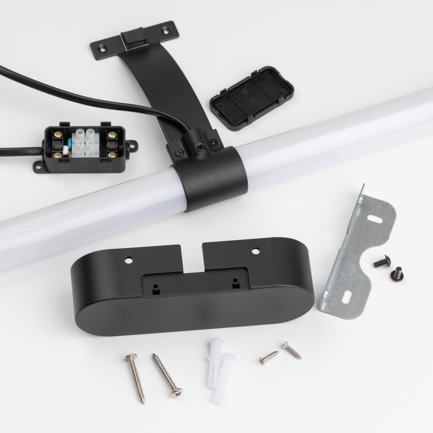 Brilagi - Iluminação LED 2 em 1 para espelho de casa de banho TUBEO LED/8W/230V 60 cm IP44 preta