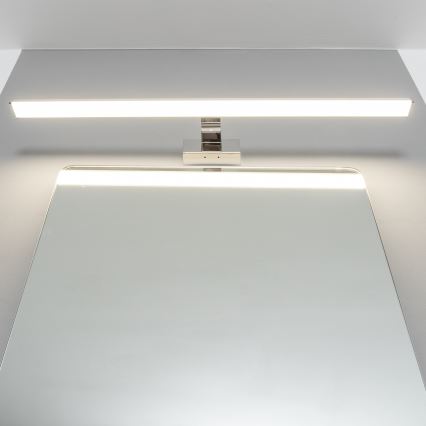 Brilagi - Iluminação LED 3 em 1 para espelho de casa de banho VESTRA LED/15W/230V 80 cm IP44 cromado brilhante