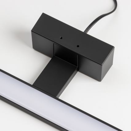 Brilagi - Iluminação LED para espelho de casa de banho 3 em 1 VESTRA LED/8W/230V 40 cm IP44 preto