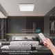 Brilagi - Iluminação de teto para casa de banho LED com regulação FRAME SMART LED/24W/230V 3000-6000K IP44 branco + comando