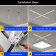 Brilagi - Iluminação de teto para casa de banho LED FRAME LED/50W/230V 3000/4000/6000K IP44 branco