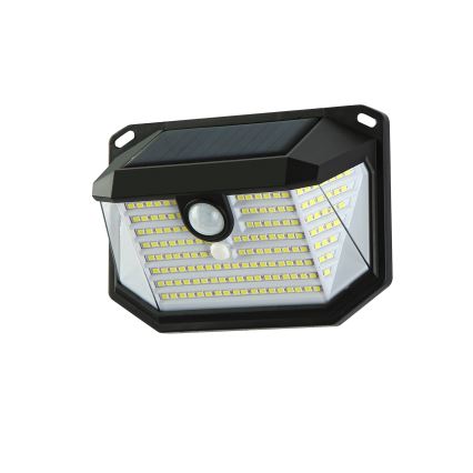 Brilagi - LED Candeeiro de parede solar com sensor de movimento e anoitecer WALLIE LED/4W/5,5V 1200mAh 6500K IP65
